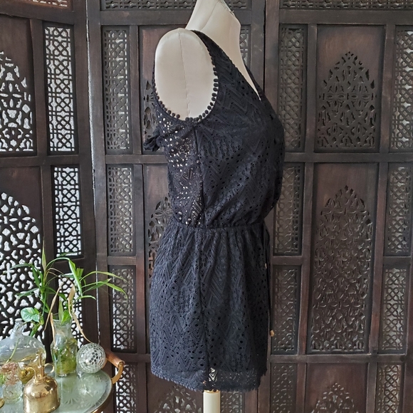 Black romper cover up NWT - Picture 6 of 10